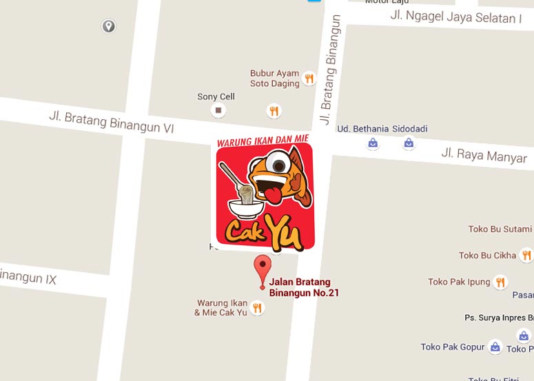 Warung Ikan & Mie Cak Yu Bratang